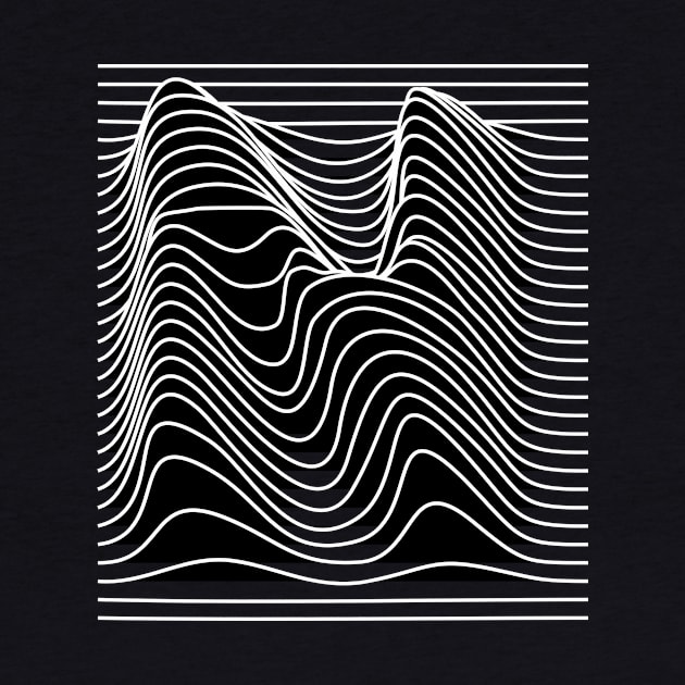 n wave lines design by lkn